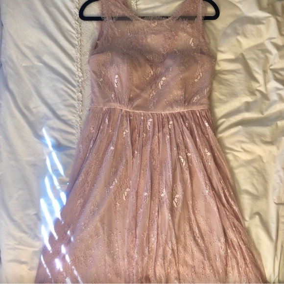 BHLDN Celia dress in Rose Quartz - Picture 2 of 5